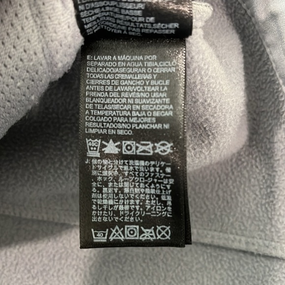 The North Face APEX Bionic Windwall Softshell Grey Zip Up Pockets Jacket XS - Picture 10 of 11